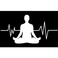 Zen Heartbeat Pulse Bumper Sticker