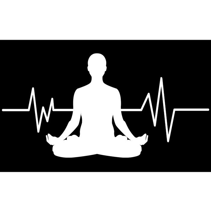 Zen Heartbeat Pulse Bumper Sticker