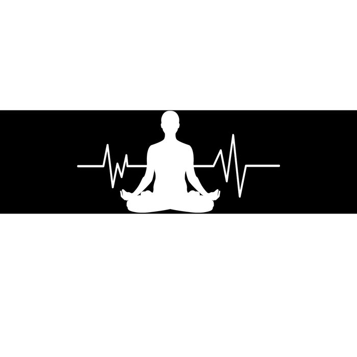 Zen Heartbeat Pulse Bumper Sticker