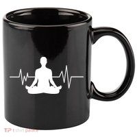 Zen Heartbeat Pulse 11oz C Handle Ceramic Mug