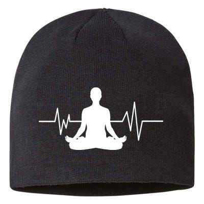 Zen Heartbeat Pulse Sustainable Beanie