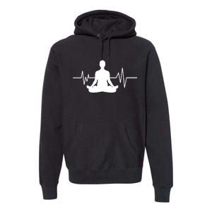 Zen Heartbeat Pulse Premium Hoodie