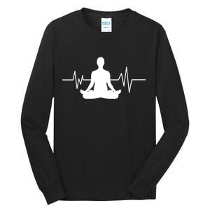 Zen Heartbeat Pulse Tall Long Sleeve T-Shirt