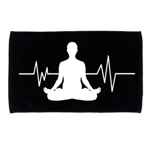 Zen Heartbeat Pulse Microfiber Hand Towel