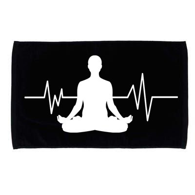 Zen Heartbeat Pulse Microfiber Hand Towel