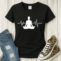 Zen Heartbeat Pulse Womens T-Shirt