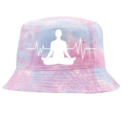 Zen Heartbeat Pulse Tie-Dyed Bucket Hat