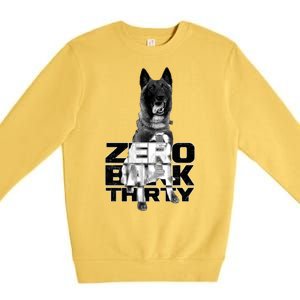 Zero Bark Thirty Conan the Hero Dog Premium Crewneck Sweatshirt