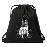 Zero Bark Thirty Conan the Hero Dog Drawstring Bag