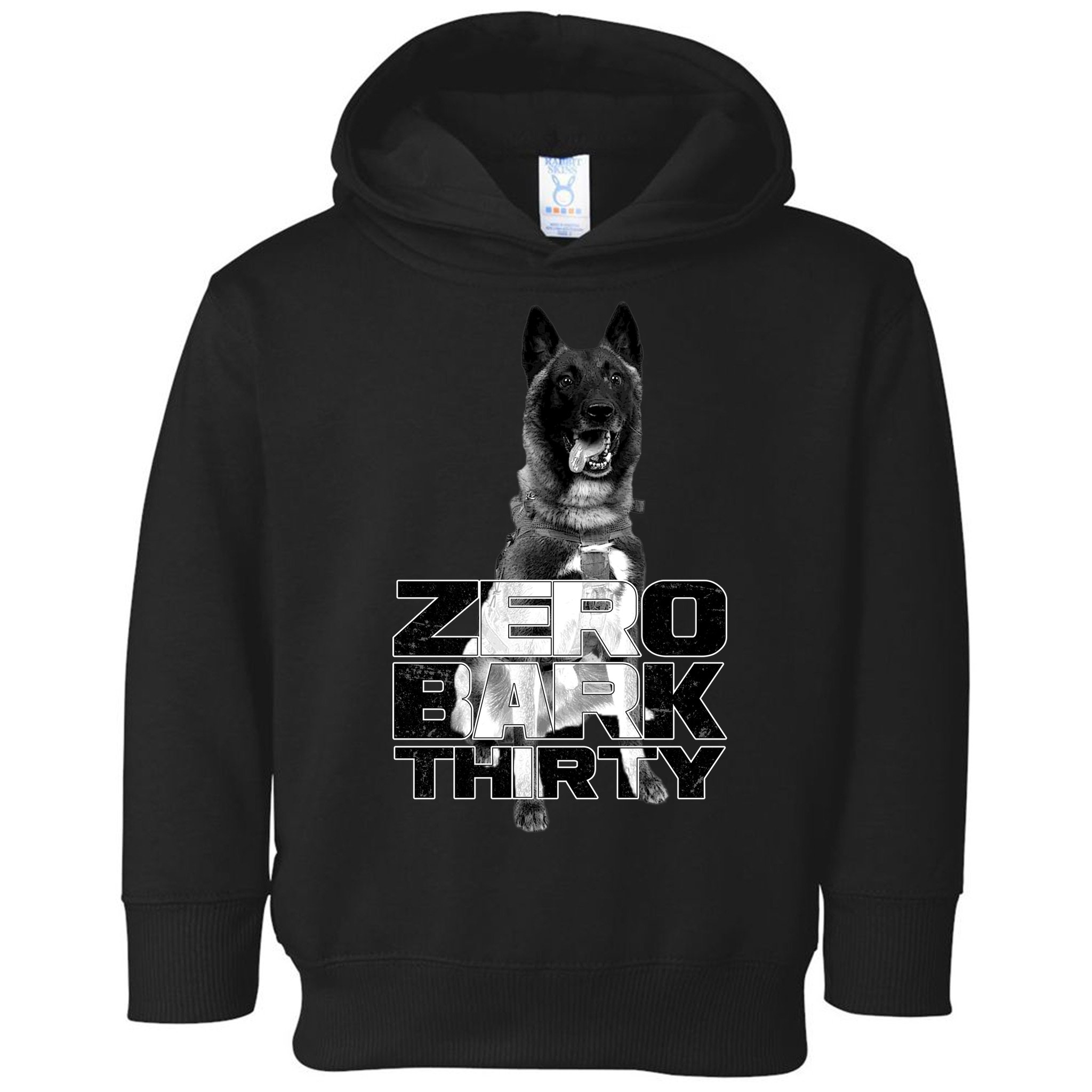 Zero Bark Thirty Conan the Hero Dog Toddler Hoodie