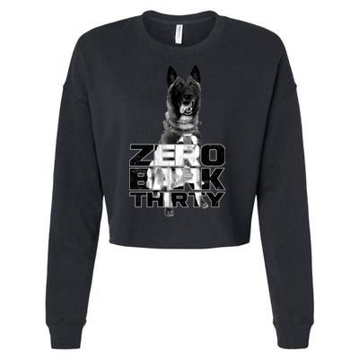 Zero Bark Thirty Conan the Hero Dog Cropped Pullover Crew