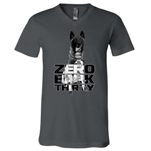 Zero Bark Thirty Conan the Hero Dog V-Neck T-Shirt