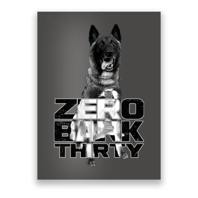 Zero Bark Thirty Conan the Hero Dog Poster
