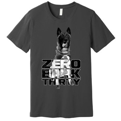 Zero Bark Thirty Conan the Hero Dog Premium T-Shirt