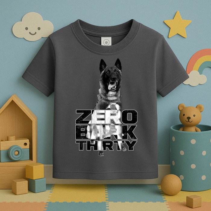 Zero Bark Thirty Conan the Hero Dog Toddler T-Shirt