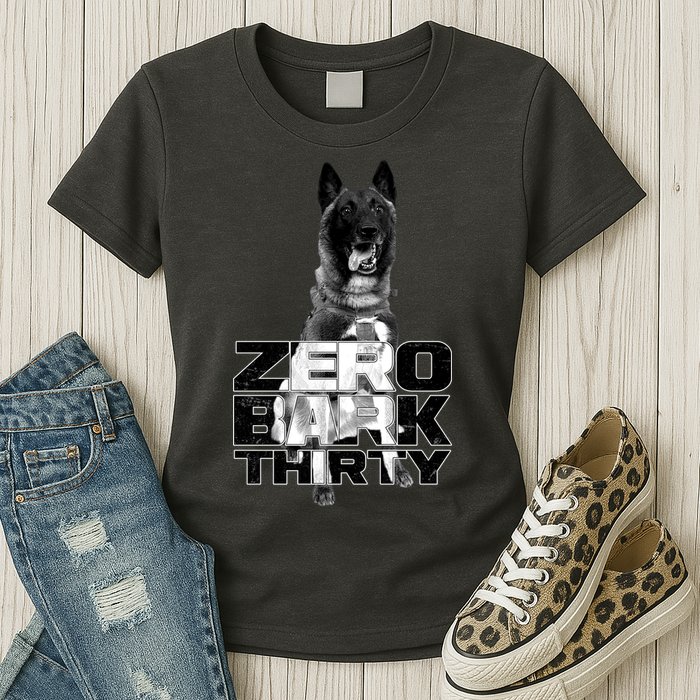 Zero Bark Thirty Conan the Hero Dog Womens T-Shirt