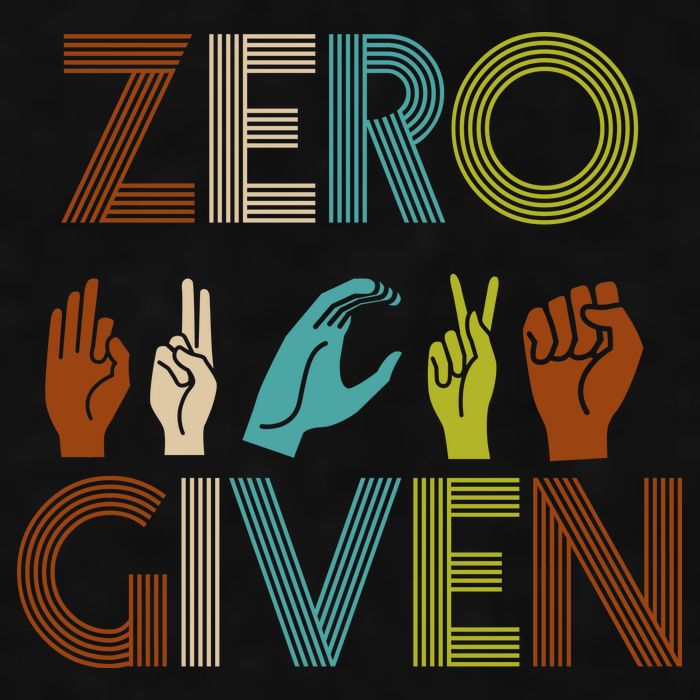 Zero Given Sign Language Ladies PosiCharge Tri-Blend Wicking Tank