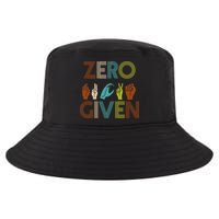 Zero Given Sign Language Cool Comfort Performance Bucket Hat