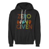 Zero Given Sign Language Garment-Dyed Fleece Hoodie