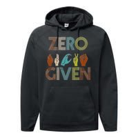 Zero Given Sign Language Performance Fleece Hoodie