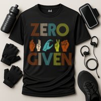 Zero Given Sign Language Performance Shirt