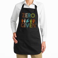 Zero Given Sign Language Apron