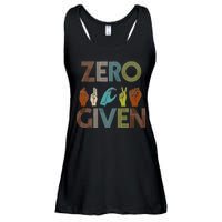 Zero Given Sign Language Ladies Essential Flowy Tank