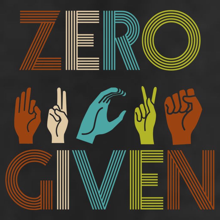 Zero Given Sign Language Trucker Hat