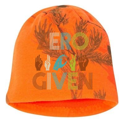 Zero Given Sign Language Kati - Camo Knit Beanie