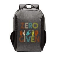 Zero Given Sign Language Vector Backpack