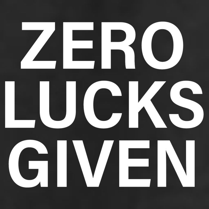 Zero Lucks Given Cool Comfort Performance Bucket Hat