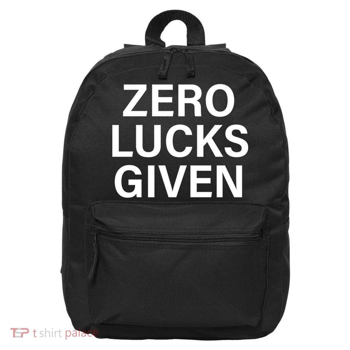 Zero Lucks Given 16 in Basic Backpack