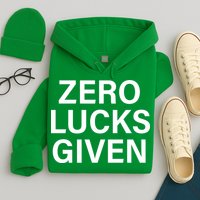 Zero Lucks Given Hoodie