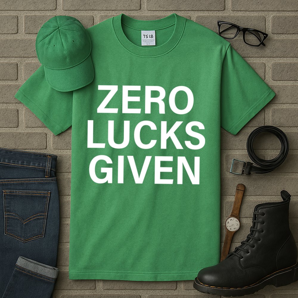 Zero Lucks Given Tall T-Shirt