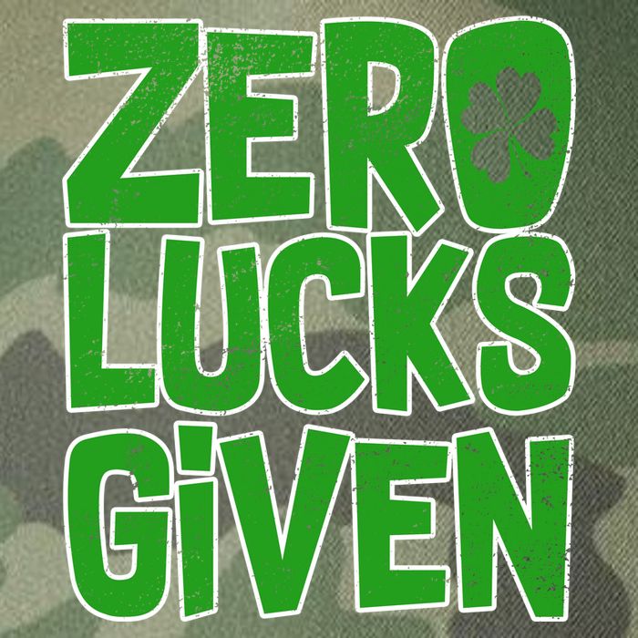 Zero Lucks Given St. Patrick's Day Legacy Tie Dye Trucker Hat