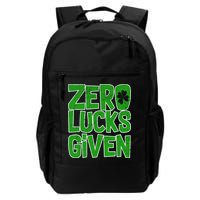Zero Lucks Given St. Patrick's Day Backpack