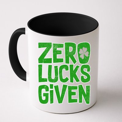 Zero Lucks Given St. Patrick's Day Mug