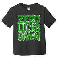 Zero Lucks Given St. Patrick's Day Toddler T-Shirt