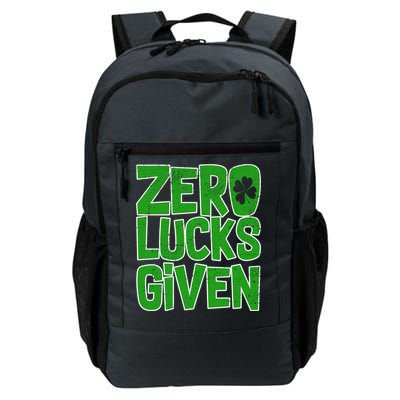 Zero Lucks Given St. Patrick's Day Daily Commute Backpack