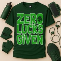 Zero Lucks Given St. Patrick's Day Performance Shirt