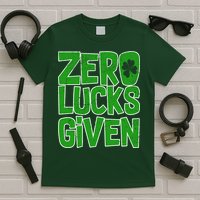 Zero Lucks Given St. Patrick's Day T-Shirt