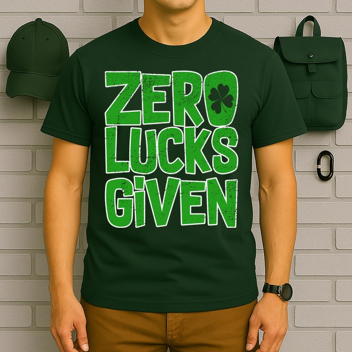 Zero Lucks Given St. Patrick's Day T-Shirt