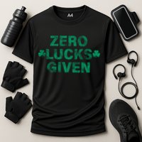 Zero Lucks Given Vintage St Patricks Day Performance Shirt