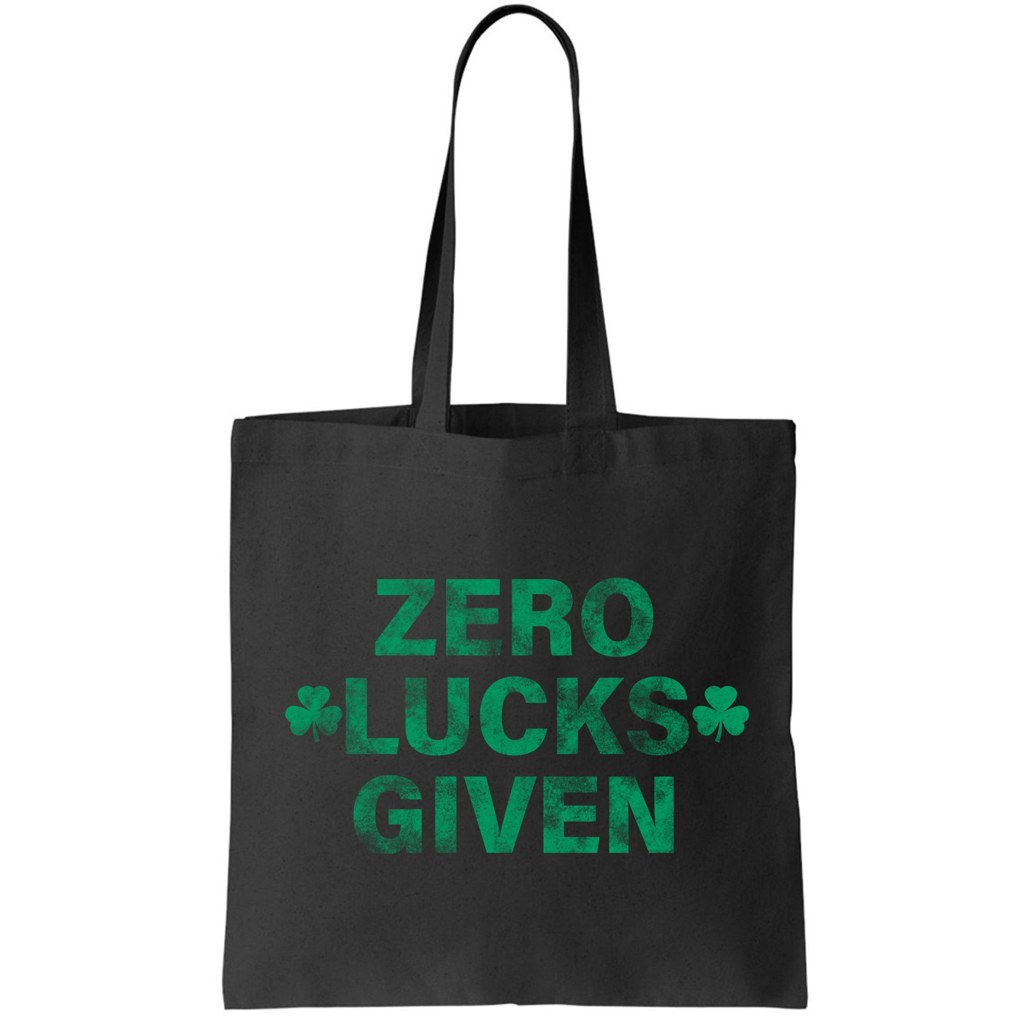 Zero Lucks Given Vintage St Patricks Day Bag