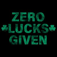 Zero Lucks Given Vintage St Patricks Day Bag