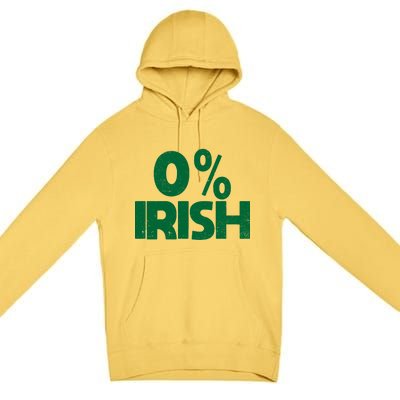 Zero Percent Irish Premium Pullover Hoodie