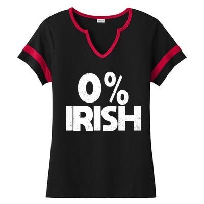 Zero Percent Irish Ladies Halftime Notch Neck Tee