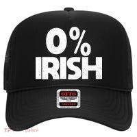Zero Percent Irish High Crown Mesh Back Trucker Hat