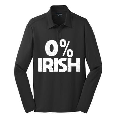 Zero Percent Irish Silk Touch Performance Long Sleeve Polo