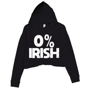 Zero Percent Irish Crop Fleece Hoodie